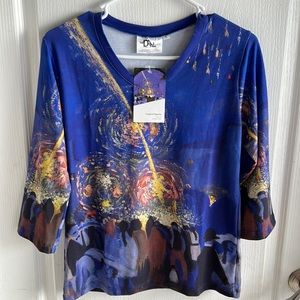 Salvador Dali Inspired Top